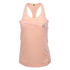 Tank Top Damski Ilmara. Czerwone topy IQ, bez wzorów, sportowe, bez kołnierzyka, bez ramiączek. Za 140,99 zł.