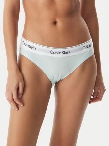 Calvin Klein Underwear Figi klasyczne LV00QF8520 Zielony jasny. Zielone figi Calvin Klein Underwear, bez wzorów, z bawełny. Za 109,99 zł.