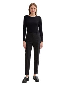 Tom Tailor Koszulka w kolorze czarnym rozmiar: XL. Czarne bluzki Tom Tailor, xl, bez wzorów, bez kołnierzyka, bez ramiączek. Za 65,85 zł.