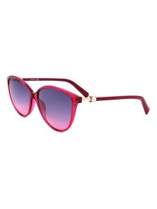 Swarovski Damskie okulary przeciwsłoneczne w kolorze czerwono-niebieskim rozmiar: 58. Czerwone okulary przeciwsłoneczne Swarovski. Za 244,95 zł.