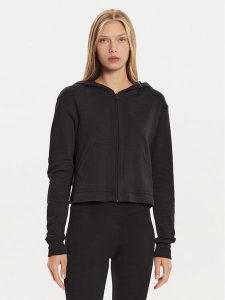 Calvin Klein Underwear Bluza 000QS7270E Czarny Regular Fit. Czarne bluzy Calvin Klein Underwear, xs, bez wzorów, z bawełny, bez kaptura. Za 299,99 zł.