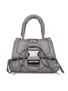 Steve Madden Torebka Bdiego Crossbody SM13000896-04005-GRY Szary. Szare torebki klasyczne Steve Madden, bez wzorów, z materiału, bez dodatków. Za 379,99 zł.