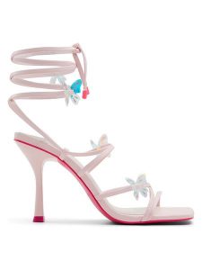 CALL IT SPRING Sandały w kolorze jasnoróżowym na szpilce rozmiar: 39. Różowe sandały Call it Spring, z aplikacjami, z otwartym noskiem, bez obcasa, na koturnie, bez zapięcia. Za 126,99 zł.