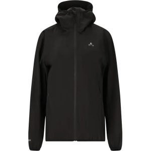 Damska kurtka wodoodporna Whistler Selawik Pro 15000. Czarne kurtki WHISTLER, bez wzorów, z softshellu, bez kaptura. Za 449,99 zł.