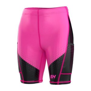 Legginsy krótkie do biegania damskie EXTREME HOBBY 1/3 MOOD. Niebieskie legginsy EXTREME HOBBY, bez wzorów, z dzianiny, krótkie. Za 169,00 zł.