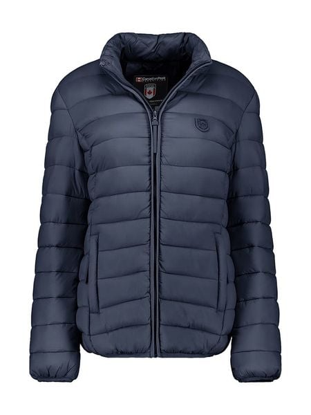Canadian Peak Kurtka pikowana "Akitaleak" w kolorze granatowym rozmiar: XL. Niebieskie kurtki Canadian Peak, xl, bez wzorów, bez kaptura. Za 109,52 zł.