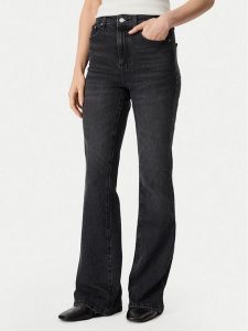 Tommy Jeans Jeansy Sylvia DW0DW23817 Czarny Bootcut Fit. Czarne jeansy Tommy Jeans, bez wzorów, z bawełny. Za 409,99 zł.