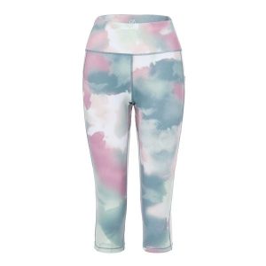 Legginsy 3/4 Damskie Marmur Influential II. Czerwone legginsy Dare 2b, bez wzorów. Za 143,99 zł.