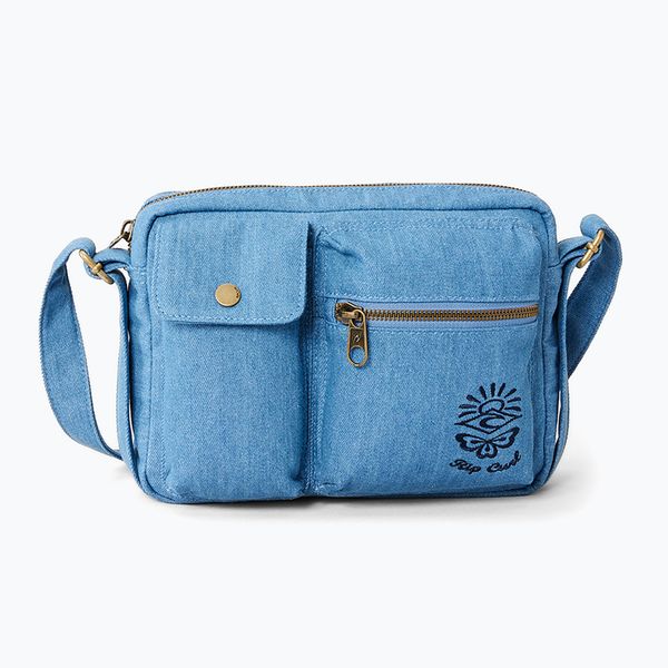 Torebka saszetka damska Rip Curl Cruisin. Utility Bag 3. Niebieskie nerki i saszetki Rip Curl, bez wzorów, z bawełny. Za 129,99 zł.