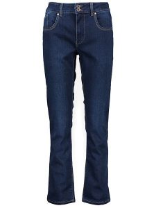 Pepe Jeans Dżinsy - Slim fit - w kolorze granatowym rozmiar: W27/L30. Niebieskie jeansy Pepe Jeans, z aplikacjami, z jeansu. Za 175,67 zł.