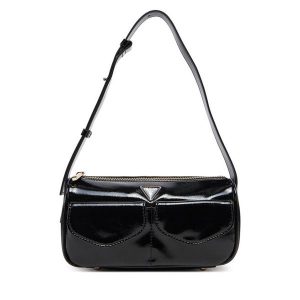 Torebka Guess. Czarne torebki klasyczne Guess, z aplikacjami, bez dodatków. Za 329,99 zł.