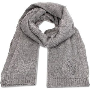 Szal MY TWIN - Sciarpa VA8P2U Grigio M 00082. Szaliki marki My Twin. W wyprzedaży za 289,00 zł.