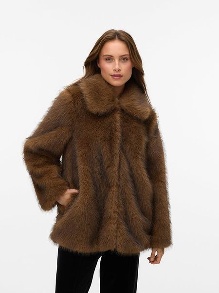 Vero Moda Kurtka przejściowa w kolorze jasnobrązowym rozmiar: XS. Brązowe kurtki Vero Moda, xs, bez wzorów, bez kaptura. Za 215,21 zł.