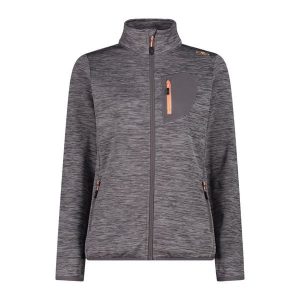 Bluza damska turystyczna CMP 35H5416. Brązowe bluzy CMP, l, bez wzorów, bez kaptura. Za 235,00 zł.