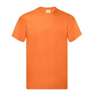 Oryginalna Bawełniana Koszulka Unisex Dla Dorosłych. Brązowe bluzki FRUIT OF THE LOOM, s, bez wzorów, z bawełny, sportowe, bez kołnierzyka, bez ramiączek. Za 32,99 zł.