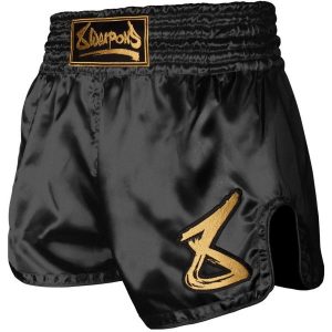 8 Weapons Spodenki Muay Thai Strike Czarne/Złote. Czarne szorty 8 WEAPONS, bez wzorów, sportowe. Za 199,00 zł.