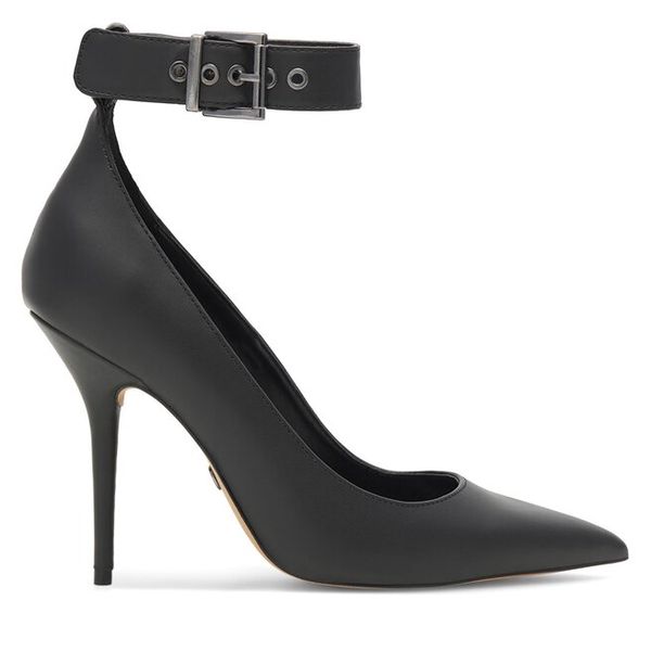 Szpilki Nine West. Czarne szpilki Nine West, bez wzorów, bez obcasa. Za 175,99 zł.