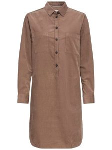 Camel Active Sukienka w kolorze brązowym rozmiar: L. Brązowe sukienki Camel Active, na co dzień, l, bez wzorów, z bawełny, bez kołnierzyka, bez ramiączek, mini, proste. Za 171,28 zł.