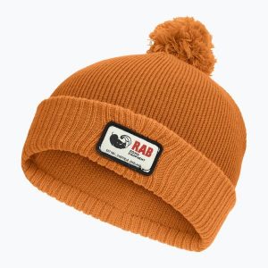 Czapka zimowa Rab Essential Bobble. Brązowe czapki RAB, bez wzorów, sportowe. Za 129,99 zł.