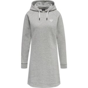 Damska bluza z kapturem Hummel dress. Szare bluzy Hummel, s, bez wzorów, z kapturem. Za 212,10 zł.