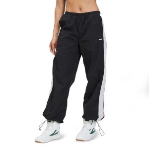 Spodnie damskie FILA Lages. Czarne spodnie dresowe Fila, l, bez wzorów. Za 189,99 zł.