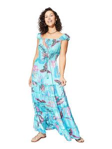 Ipanima Sukienka w kolorze błękitnym rozmiar: 38/40. Niebieskie sukienki Ipanima, bez wzorów, bez kołnierzyka, bez ramiączek, maxi. Za 78,99 zł.