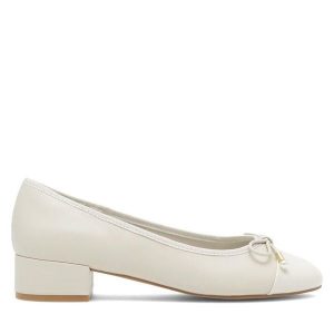 Baleriny Nine West. Brązowe balerinki Nine West, bez wzorów, bez obcasa, bez zapięcia. Za 119,99 zł.