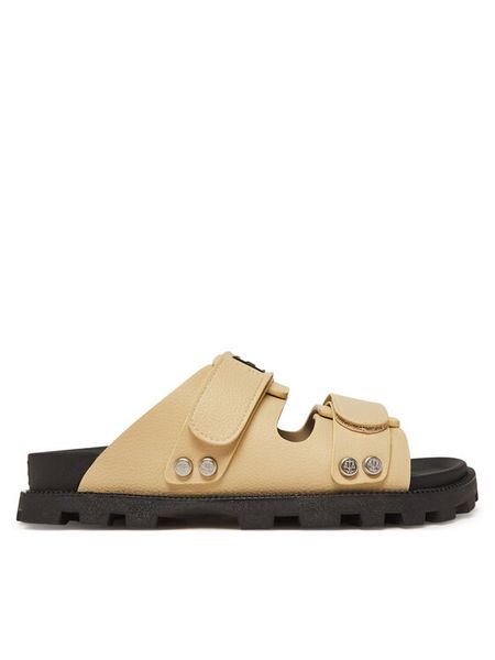 Hunter Klapki HFRU0004251 Beżowy. Brązowe klapki Hunter, bez wzorów, z syntetyku, bez obcasa. Za 129,99 zł.