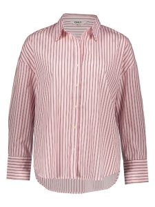 ONLY Koszula w kolorze jasnoróżowo-bordowym rozmiar: M. Różowe koszule ONLY, m, bez wzorów, bez kołnierzyka, bez ramiączek. Za 82,99 zł.