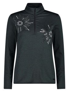 CMP Bluza polarowa w kolorze antracytowym rozmiar: 40. Czarne bluzy CMP, bez wzorów, z materiału, bez kaptura. Za 166,66 zł.