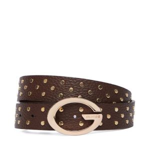 Pasek Damski Guess. Brązowe paski Guess, z aplikacjami. Za 284,99 zł.