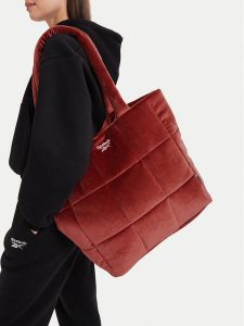 Reebok Torebka CWBEO-RBK-B-008-10 Pomarańczowy ciemny. Brązowe shopper bag Reebok, bez wzorów, z materiału, bez dodatków. Za 149,99 zł.