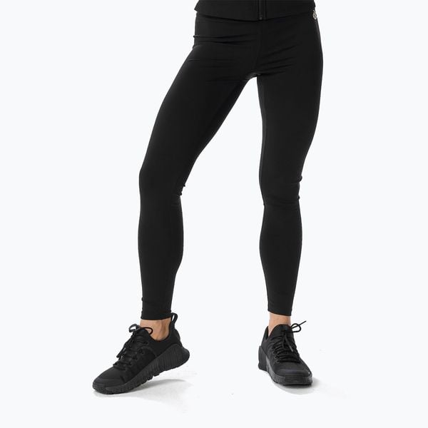 Legginsy treningowe damskie Cardio Bunny HCB-126-002. Czarne legginsy Cardio Bunny, bez wzorów, z materiału. Za 209,99 zł.