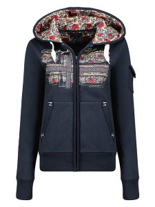 Geographical Norway Bluza "Fabeaute" w kolorze granatowym rozmiar: S. Niebieskie bluzy Geographical Norway, s, bez wzorów, bez kaptura. Za 109,78 zł.
