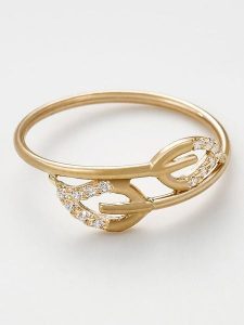 OR ÉCLAT Złoty pierścionek "Amy" z cyrkoniami rozmiar: 50. Żółte pierścionki OR ÉCLAT, z cyrkonią, złote. Za 652,99 zł.