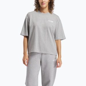 Koszulka Reebok Ide Brand Proud Tee. Szare bluzki REEBOK FITNESS, bez wzorów, sportowe, bez kołnierzyka, bez ramiączek. Za 65,99 zł.