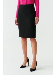 TATUUM Spódnica w kolorze czarnym rozmiar: 36. Czarne spódnice Tatuum, na co dzień, bez wzorów, midi. Za 113,36 zł.