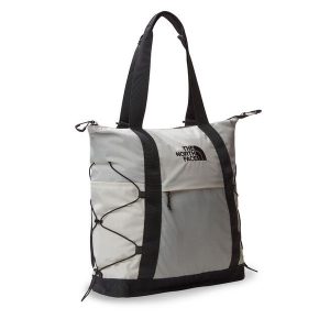 Torebka The North Face. Szare shopper bag The North Face, bez wzorów, bez dodatków. Za 209,99 zł.