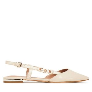 Baleriny Guess. Balerinki Guess, z aplikacjami, bez obcasa, bez zapięcia. Za 449,99 zł.