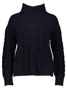 Gerry Weber Sweter w kolorze czarnym rozmiar: 44. Czarne golfy Gerry Weber, bez wzorów, ze splotem. Za 166,88 zł.