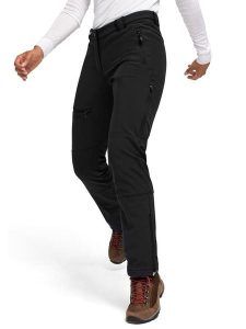 Maier Sports Zimowe spodnie softshellowe "Adakit" w kolorze czarnym rozmiar: 42. Czarne spodnie dresowe Maier Sports, na zimę, bez wzorów. Za 366,28 zł.