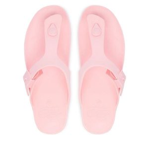 Japonki Scholl. Czerwone klapki Scholl, bez wzorów, bez obcasa. Za 184,99 zł.