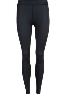 Damskie legginsy Endurance Lamna. Czarne legginsy ENDURANCE, bez wzorów, z materiału. Za 121,50 zł.