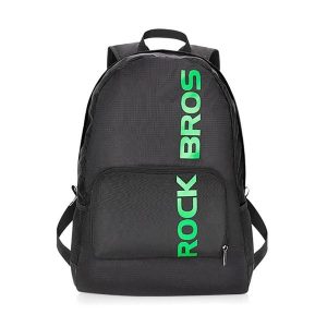 Składany plecak sportowy Rockbros H10-BK 18 L - czarny. Czarne plecaki ROCKBROS. Za 119,60 zł.