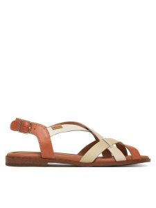 Pikolinos Sandały Algar W0X-0556C7 Pomarańczowy. Brązowe sandały Pikolinos, bez wzorów, ze skóry, bez obcasa, na płaskiej podeszwie, bez zapięcia. Za 449,99 zł.