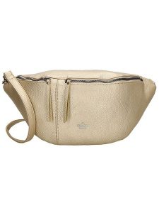 Charm Saszetka "New York" w kolorze złotym - 39 x 20 x 12 cm rozmiar: onesize. Żółte nerki i saszetki Charm, bez wzorów, z materiału. Za 77,45 zł.