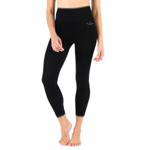 Legginsy merino termoaktywne turystyczne damskie Woolona Bianca. Czarne legginsy WOOLONA, bez wzorów. W wyprzedaży za 261,00 zł.