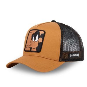 Czapka z daszkiem Capslab Looney Tunes Daffy Duck Trucker CL/LOO8/1/CT/DAF1. Czapki CapsLab, bez wzorów. Za 138,00 zł.