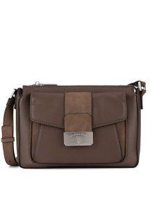 U.S. Polo Assn. Torebka BIUXT8424WVP Brązowy. Brązowe listonoszki U.S. Polo Assn., bez wzorów, bez dodatków. Za 269,99 zł.