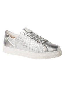 HASSIA Sneakersy "Bari" w kolorze srebrnym rozmiar: 38,5. Szare trampki HASSIA, bez wzorów, bez zapięcia. Za 404,99 zł.